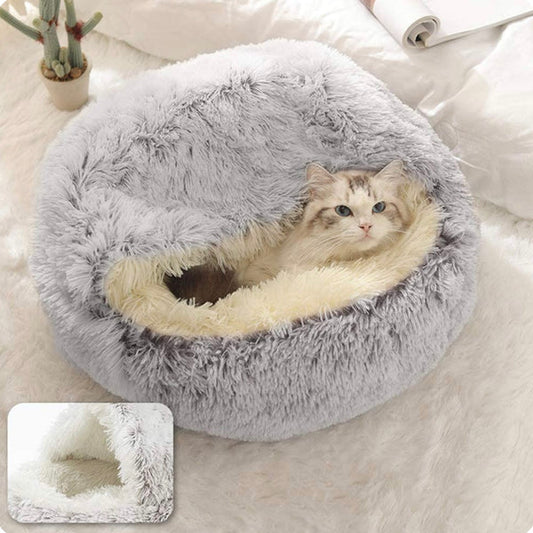 Katten Cave Bed Orthopedisch Pluche Nest