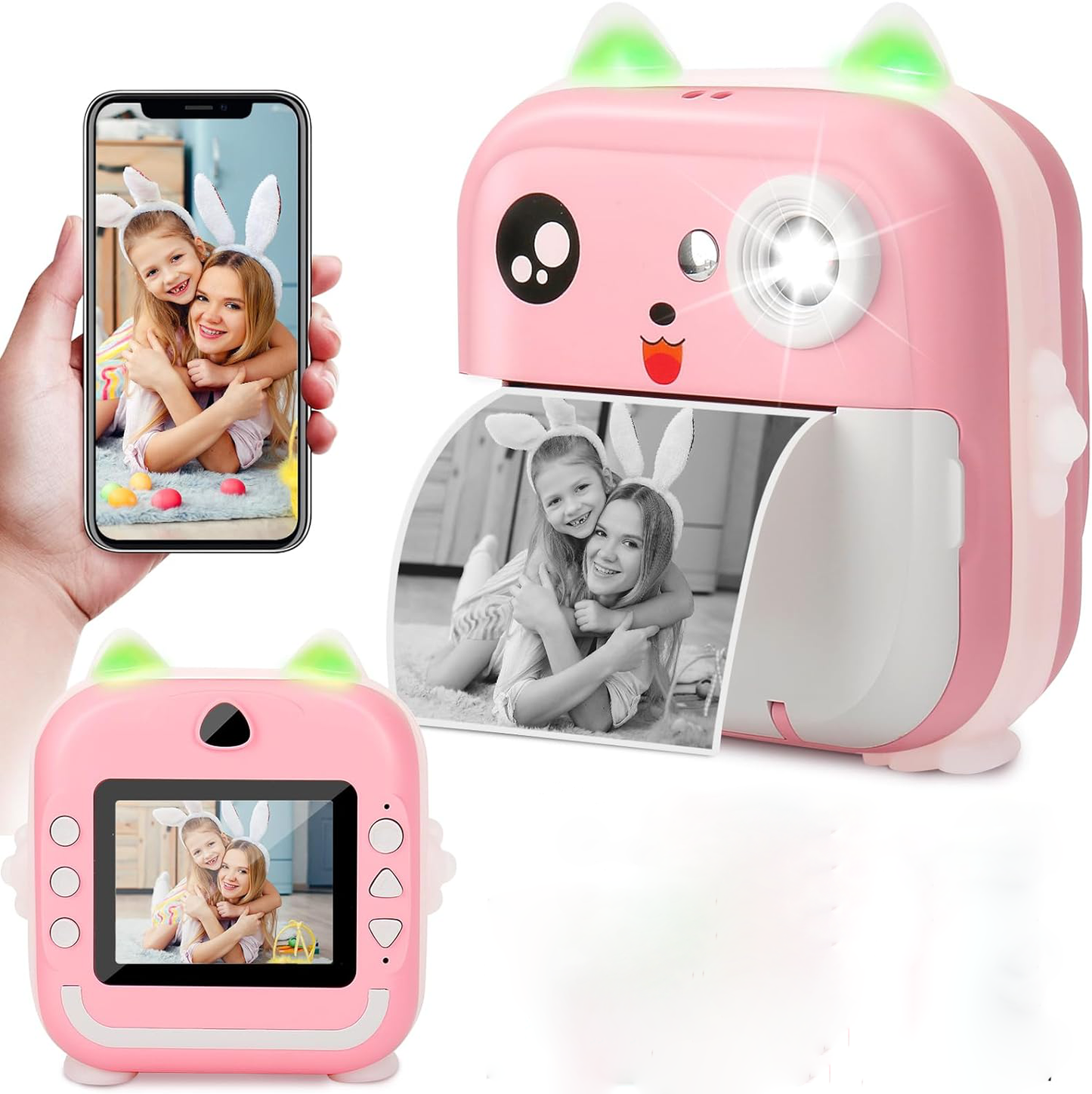Kinderen Instant Print Camera HD