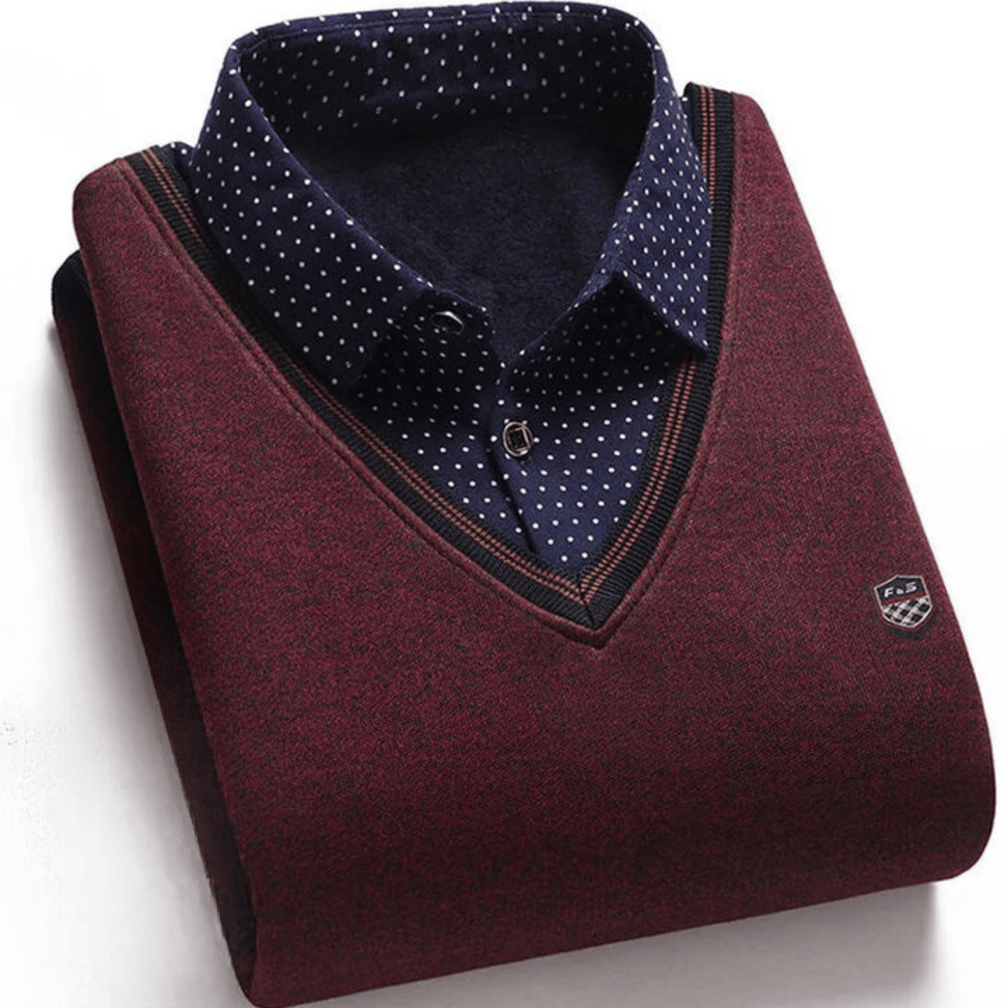 Heren Polo trui – Stijlvolle gebreide trui voor mannen in katoen en casual design