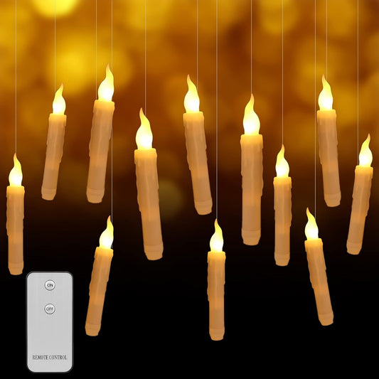 LED Hangset Kaarsen met Afstandsbediening