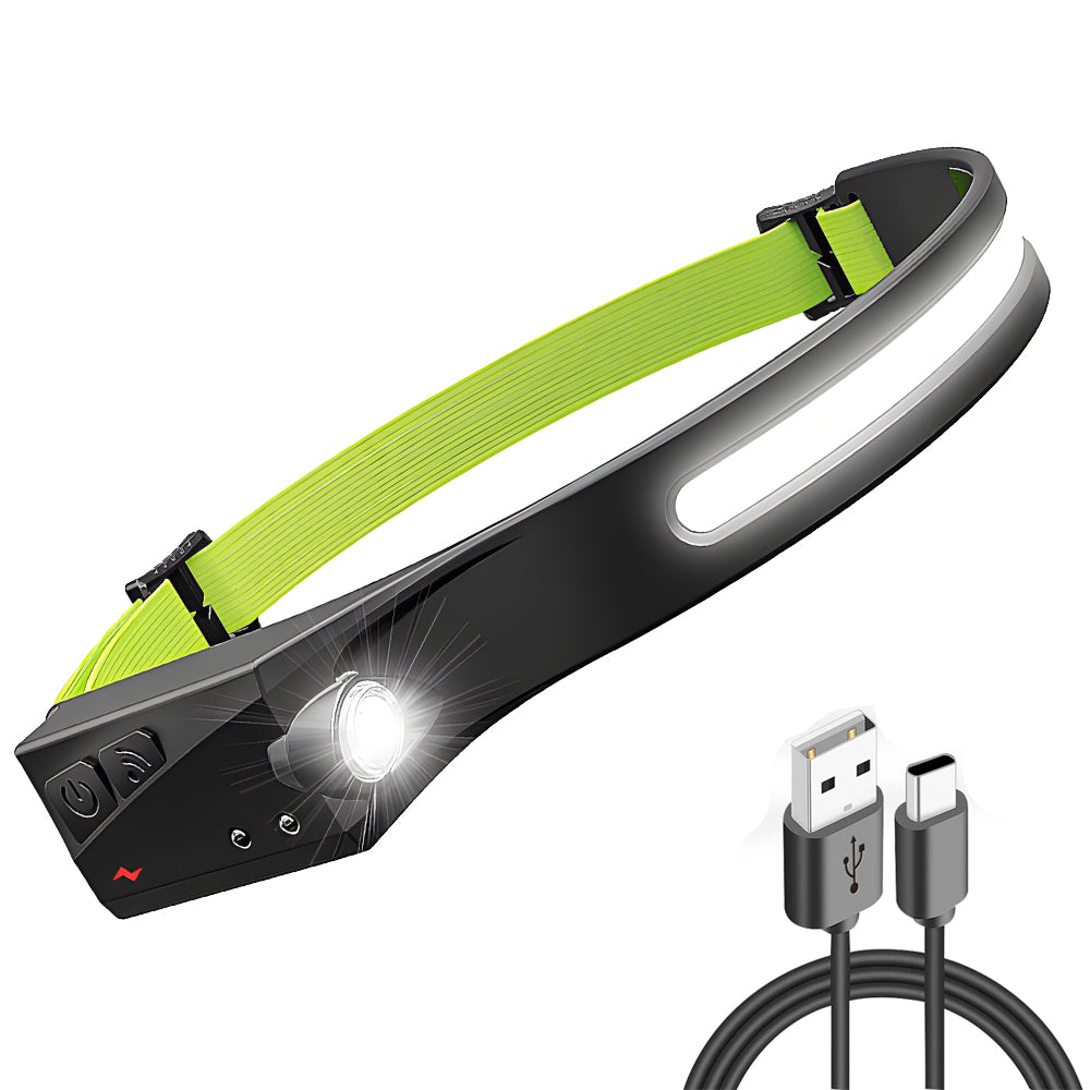 LED Hoofdlamp Oplaadbaar Waterdicht