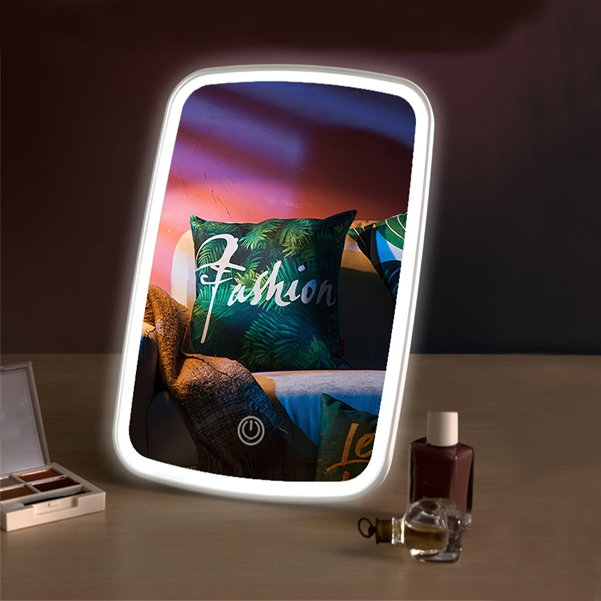 LED Make-up Spiegel Touch Control Rond