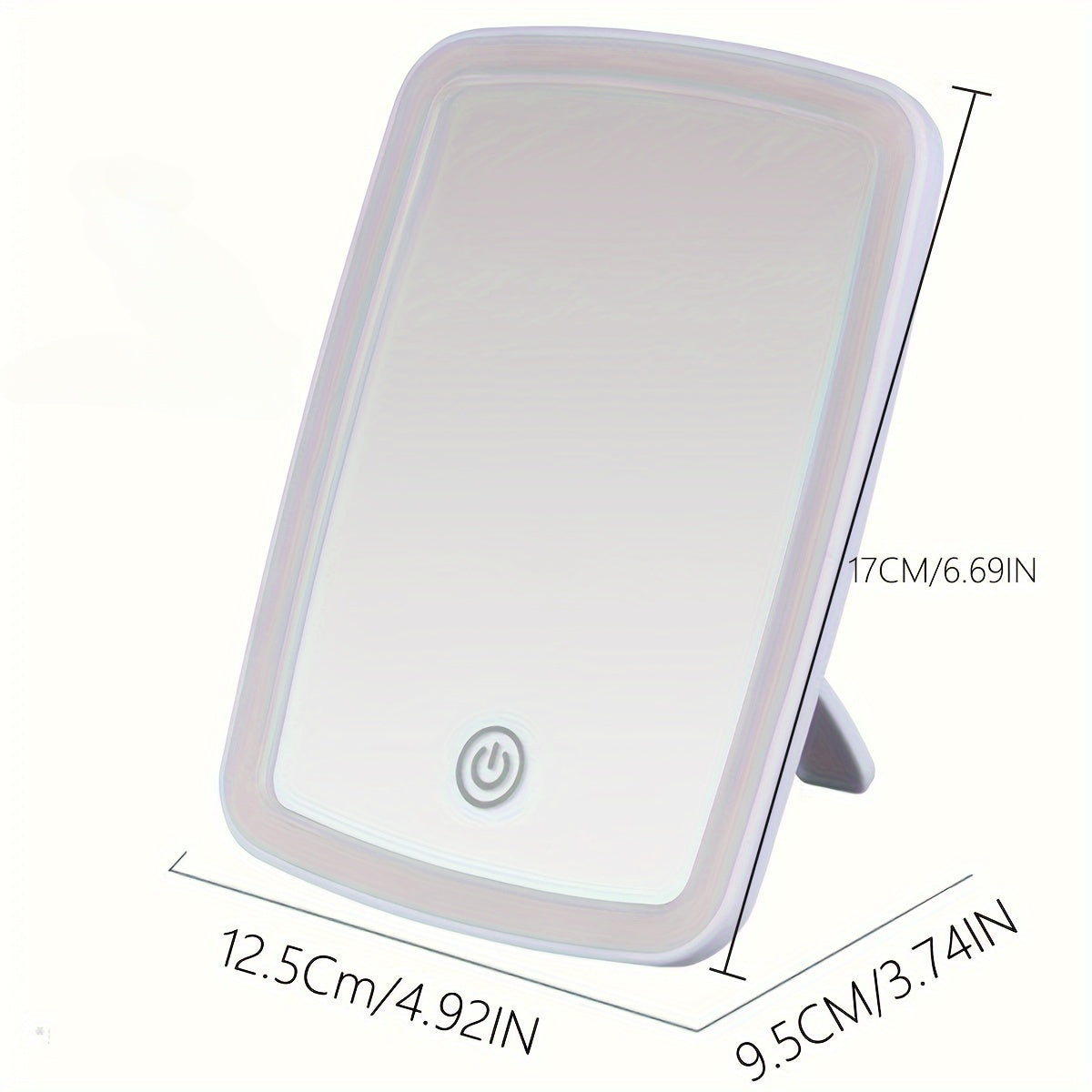 LED Make-up Spiegel Touch Control Rond