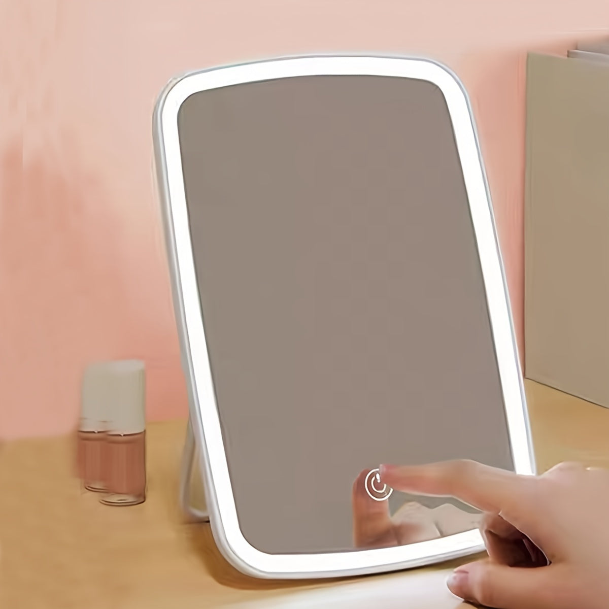 LED Make-up Spiegel Touch Control Rond