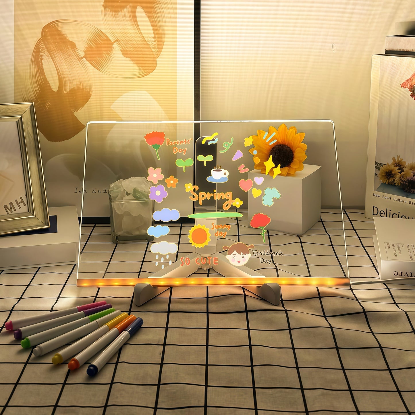 LED Teken Tablet Schrijfbord voor Kinderen