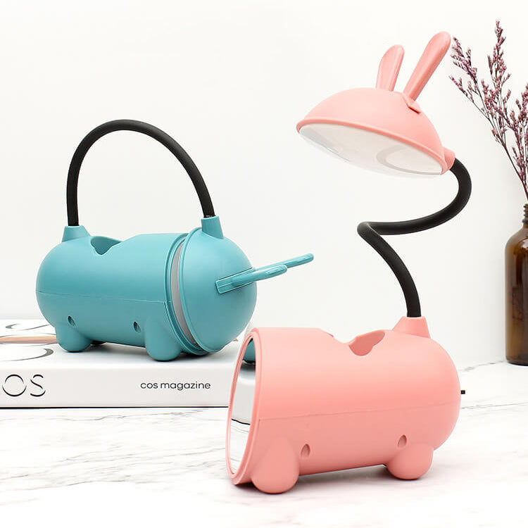 LED Touch-Lamp met Pennenhouder en USB Oplaadfunctie voor Bureau