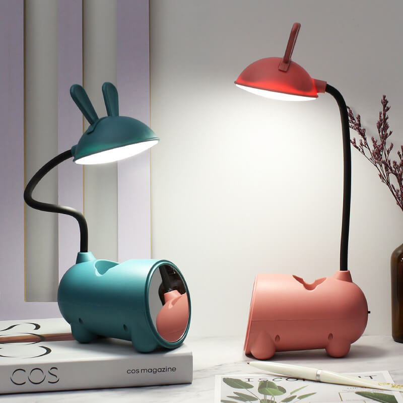 LED Touch-Lamp met Pennenhouder en USB Oplaadfunctie voor Bureau