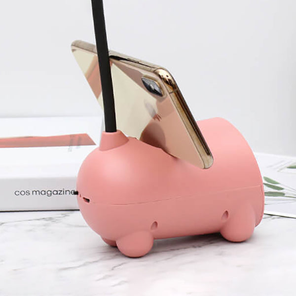 LED Touch-Lamp met Pennenhouder en USB Oplaadfunctie voor Bureau