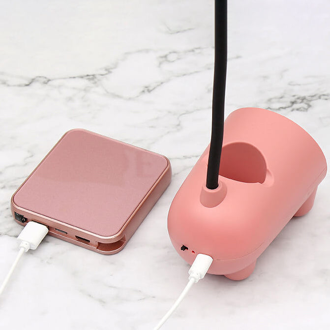 LED Touch-Lamp met Pennenhouder en USB Oplaadfunctie voor Bureau