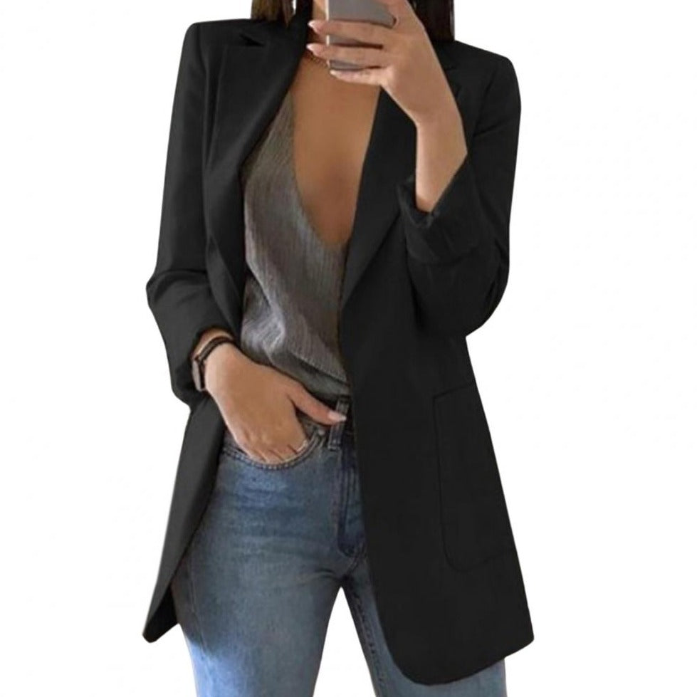 Blazer voor Dames – Elegante damesblazer met slim fit en luxe stof