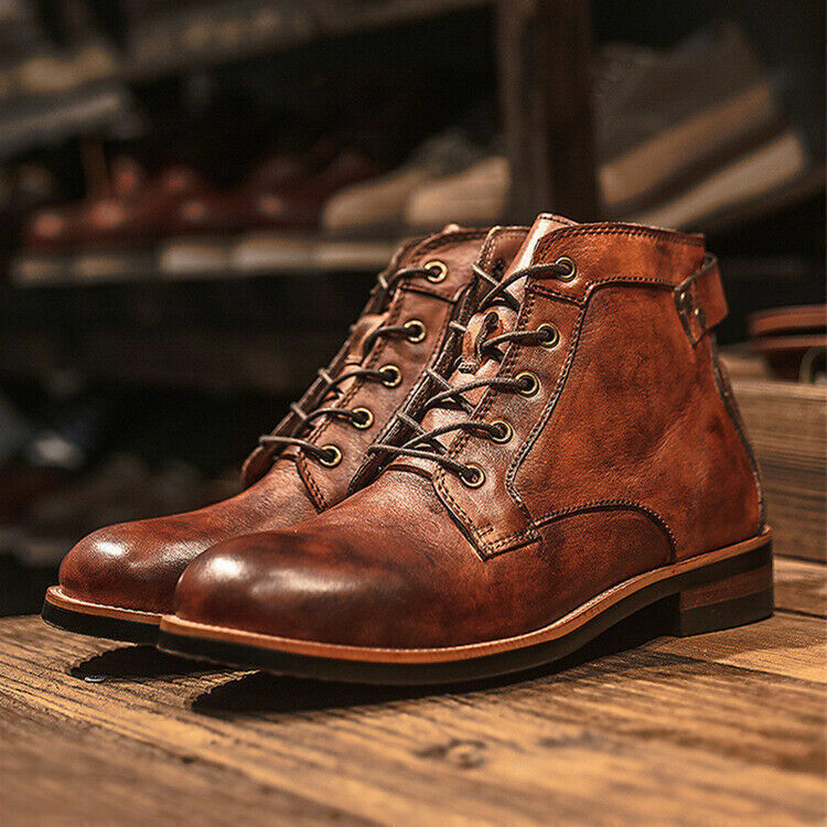 Heren Lederen Stiefels – Comfortabele en Stijlvolle Leren Boots voor Dames