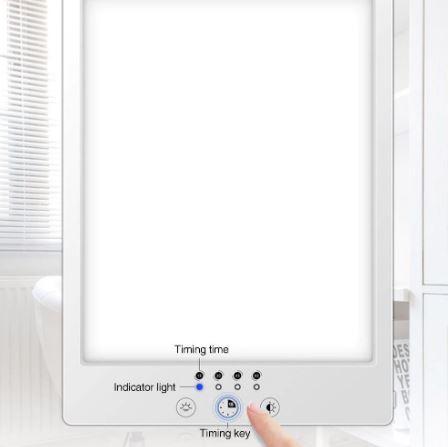 Lichttherapie Zonnebank met UV-licht en infraroodfunctie