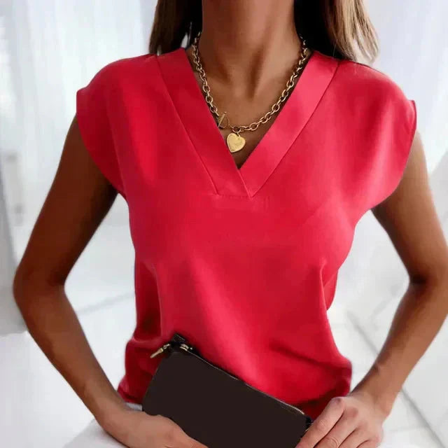 Mouwloos Shirt Dames – Stijlvol topje zonder mouwen voor zomer en casual outfits