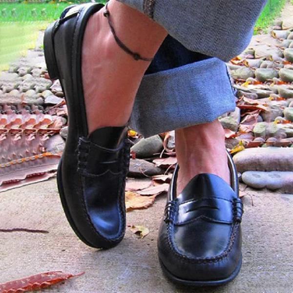 Loafers dames – Elegante leren loafers met comfortabele pasvorm voor dagelijks gebruik