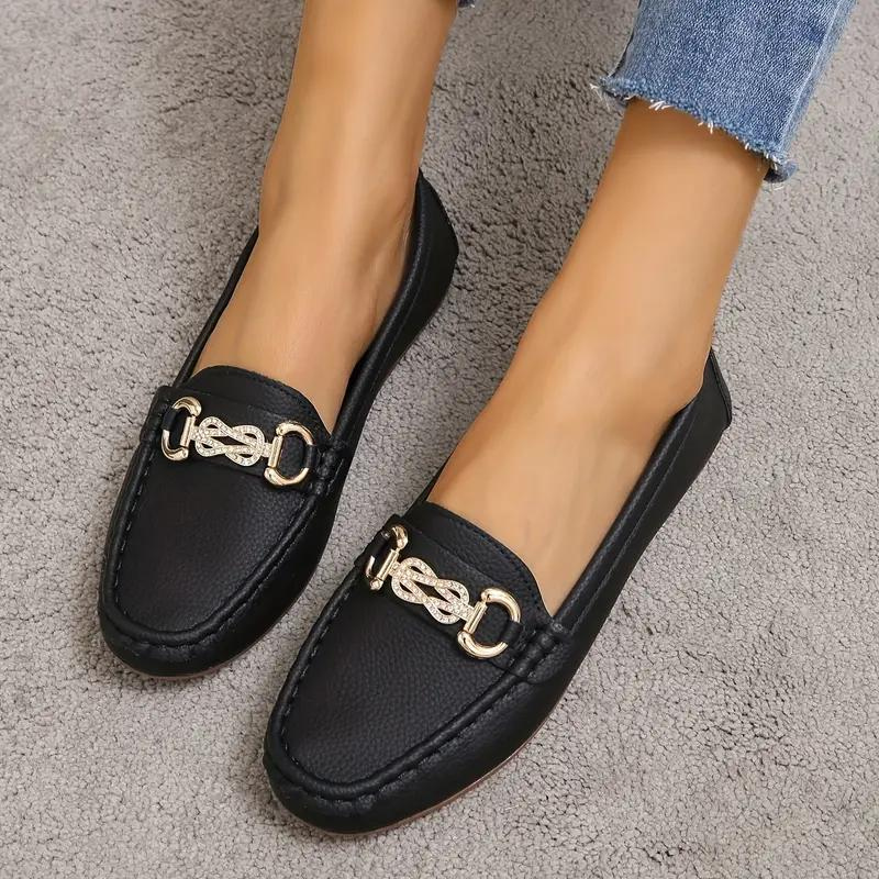 Loafers dames – Platte schoenen van leer met comfortabele pasvorm en stijl