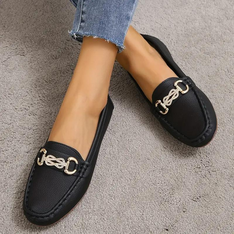 Loafers dames – Platte schoenen van leer met comfortabele pasvorm en stijl