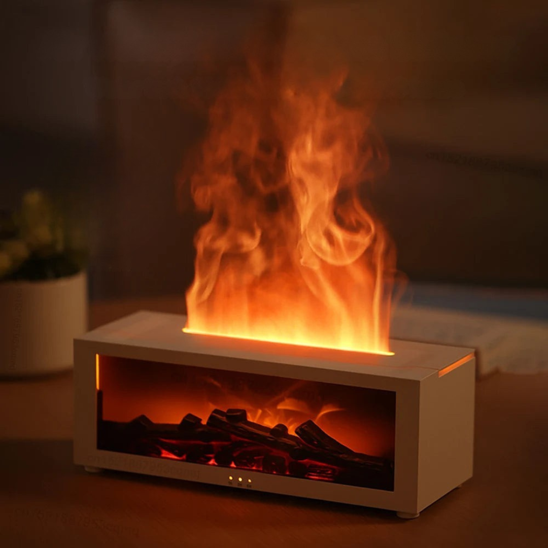Luchtbevochtiger Vlam Effect Aroma Diffuser