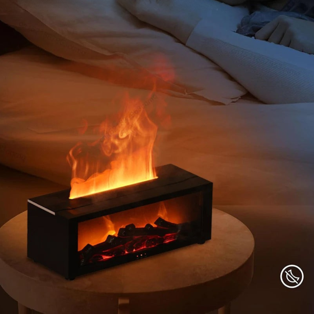 Luchtbevochtiger Vlam Effect Aroma Diffuser