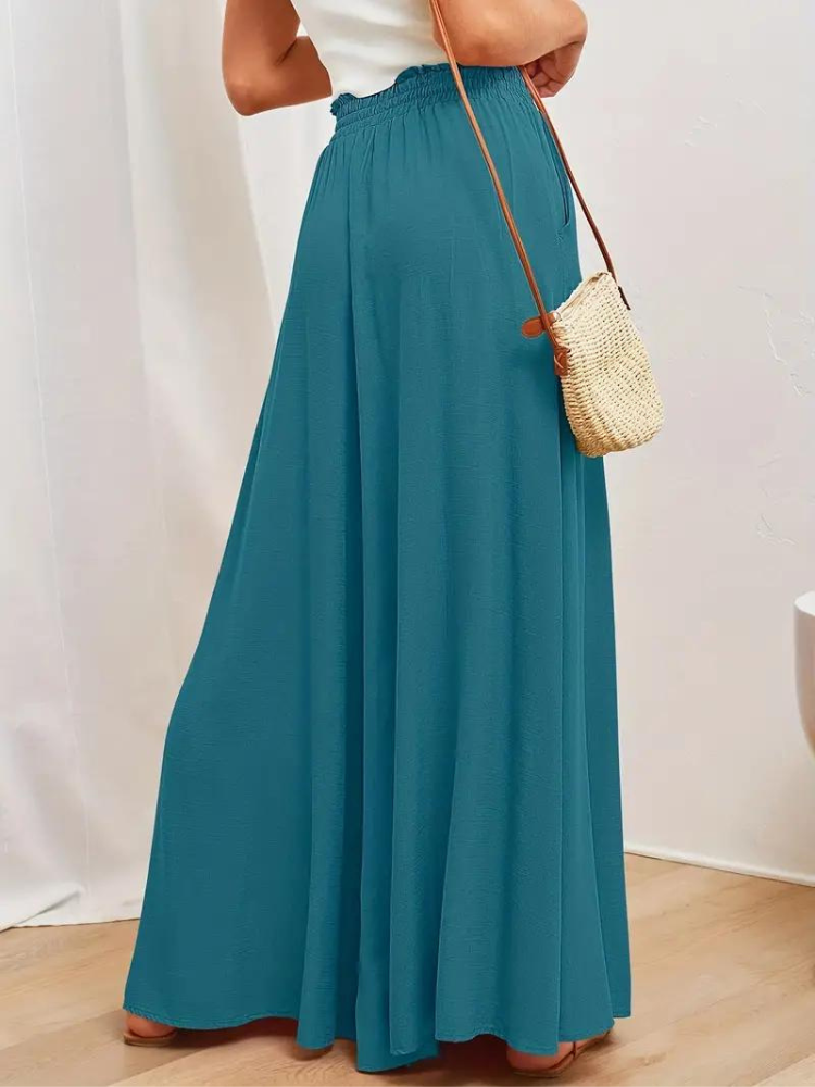 Damesbroek hoge taille – Elegante pantalon met comfortabele pasvorm en stijlvol ontwerp