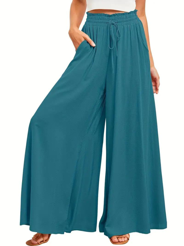 Damesbroek hoge taille – Elegante pantalon met comfortabele pasvorm en stijlvol ontwerp