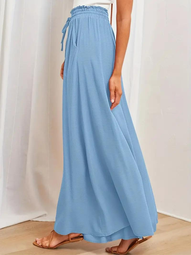 Damesbroek hoge taille – Elegante pantalon met comfortabele pasvorm en stijlvol ontwerp