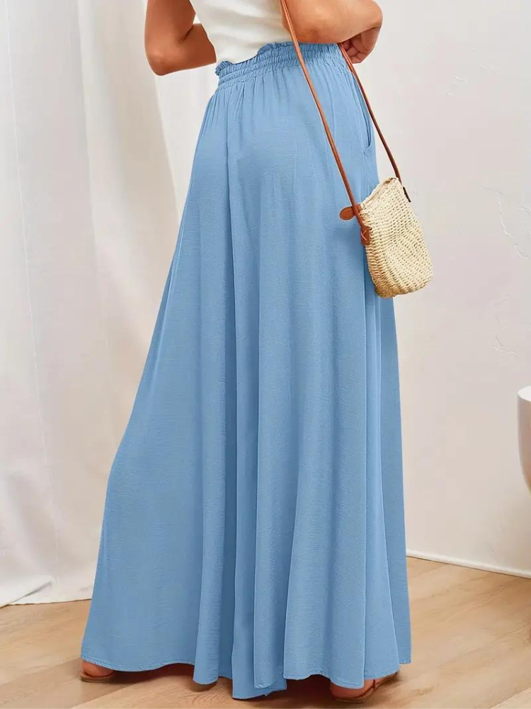 Damesbroek hoge taille – Elegante pantalon met comfortabele pasvorm en stijlvol ontwerp