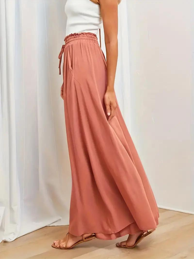 Damesbroek hoge taille – Elegante pantalon met comfortabele pasvorm en stijlvol ontwerp