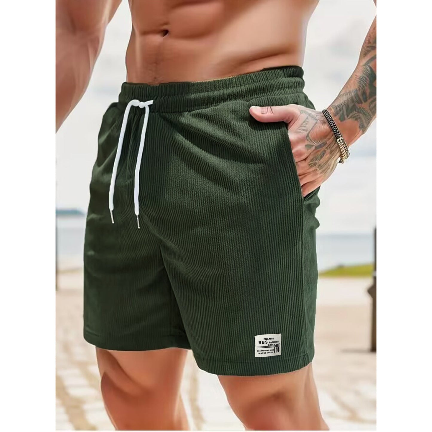 Shorts voor heren – Comfortabele vrijetijdshorts van ademend materiaal voor zomer