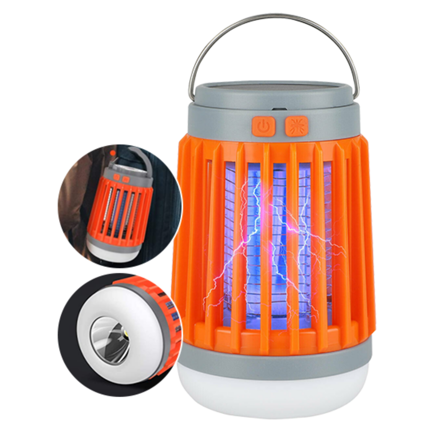 Bug Zapper Buiten Muggen Insectenval Elektrisch 3-in-1