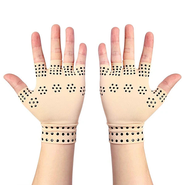 Magnetische Compressie Handschoenen voor Artritis Vingerloos