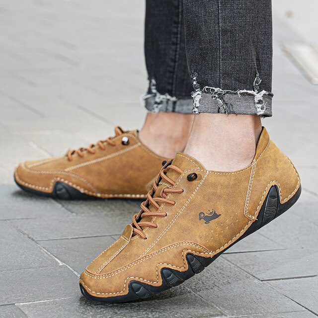 Comfortabele leren schoenen unisex – UltraFlex barefoot stijl voor dagelijks gebruik
