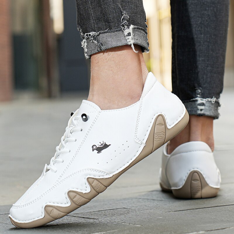 Comfortabele leren schoenen unisex – UltraFlex barefoot stijl voor dagelijks gebruik