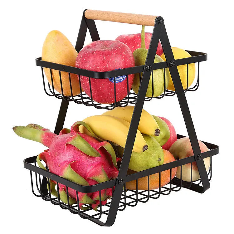 Metalen Fruitmand Stand Keukenopslag Circular