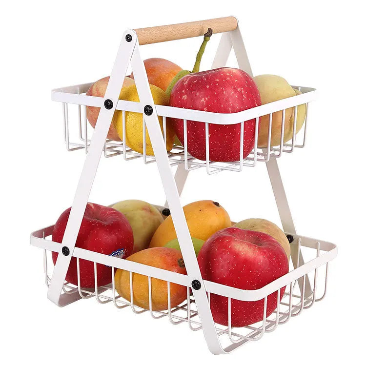 Metalen Fruitmand Stand Keukenopslag Circular