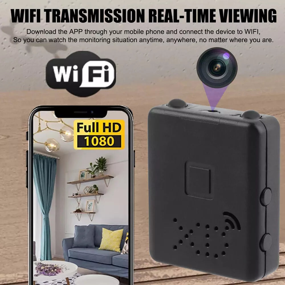 Micro HD Videocamera WiFi Audio