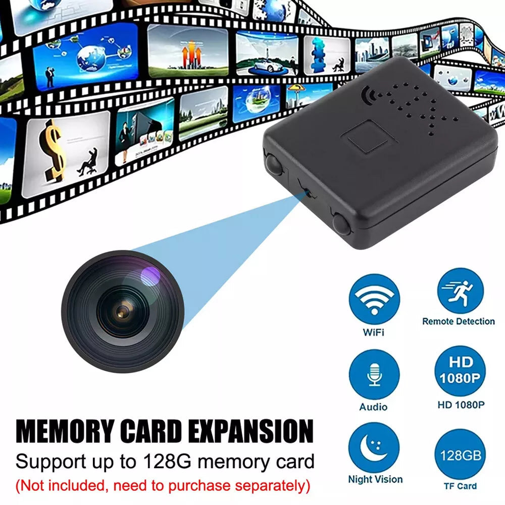 Micro HD Videocamera WiFi Audio