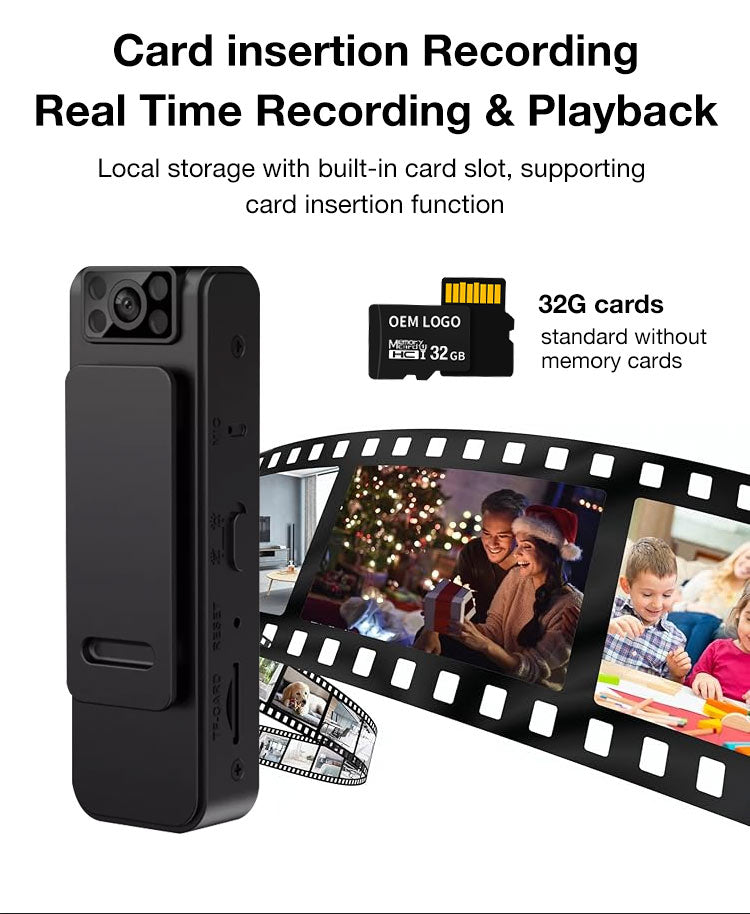Mini Bodycam Met Audio
