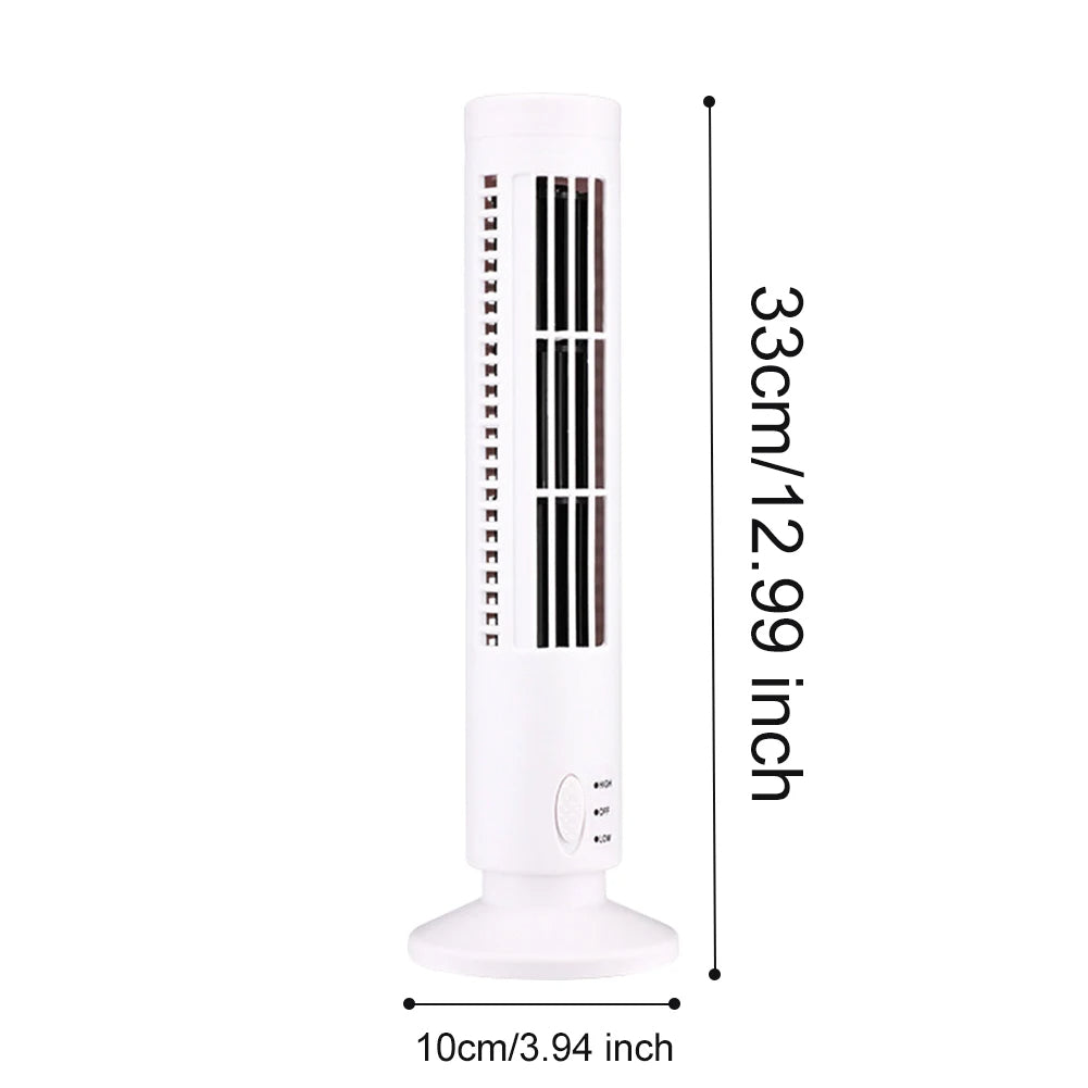 Mini Desktop Airconditioner USB Bladeloze Koeling