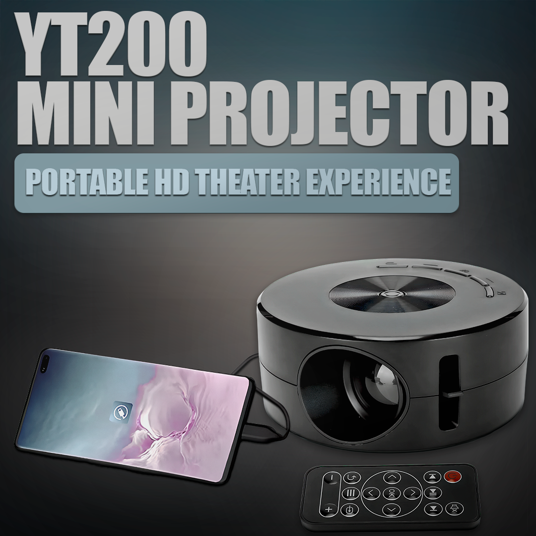 Mini Draagbare Projector Ultra HD