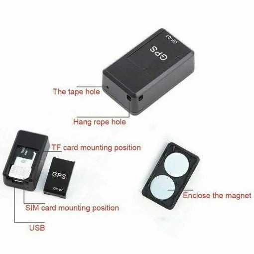 Mini GPS Tracker Magnetisch Real-time Voertuig Locator