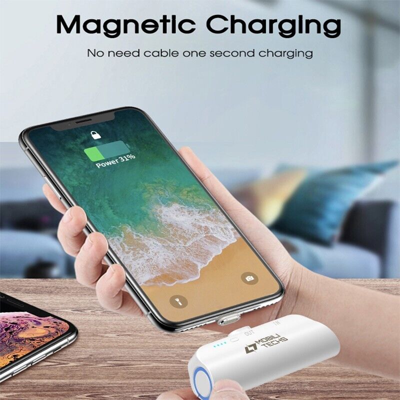 Mini Magnetische Powerbank Draagbaar
