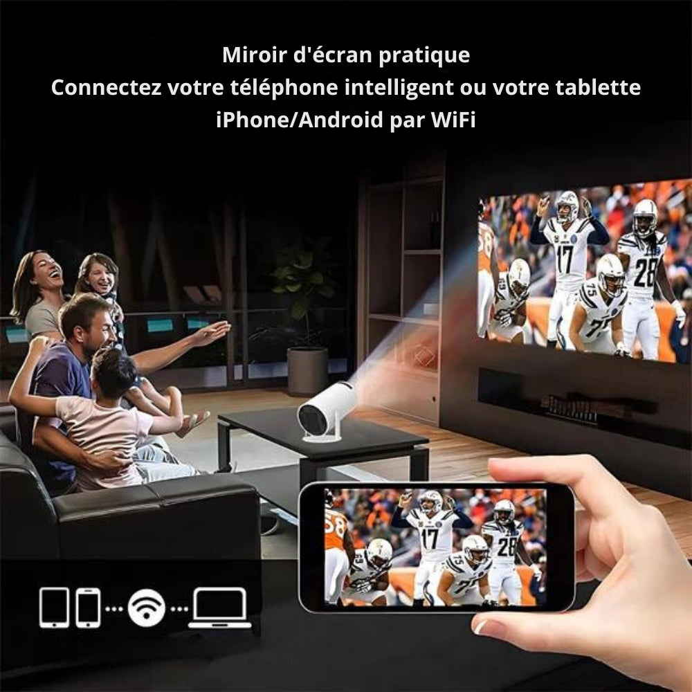 Mini Projector HD Draagbaar Thuisbioscoop
