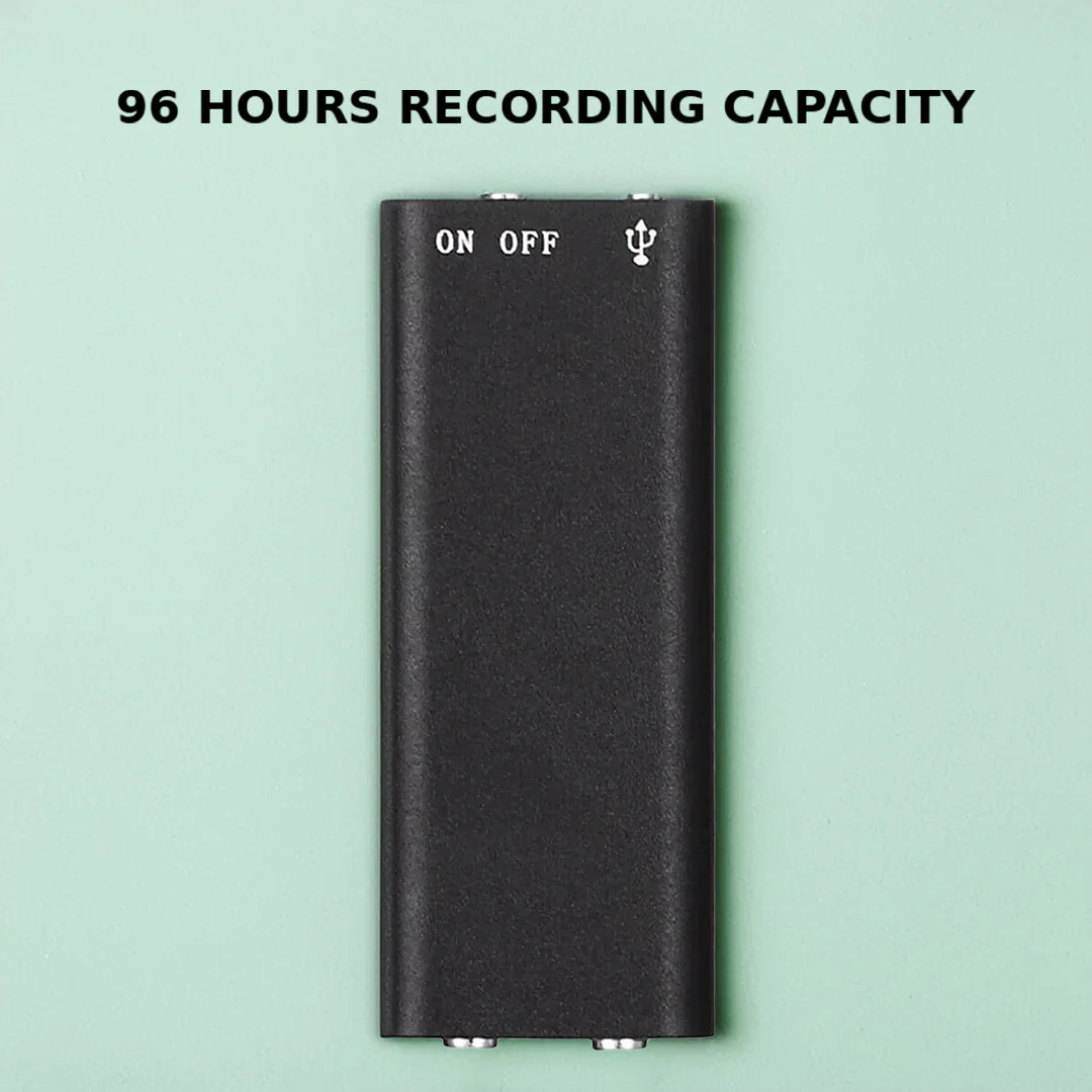 Mini Spraakgestuurde Recorder Draagbaar Audio-opnameapparaat