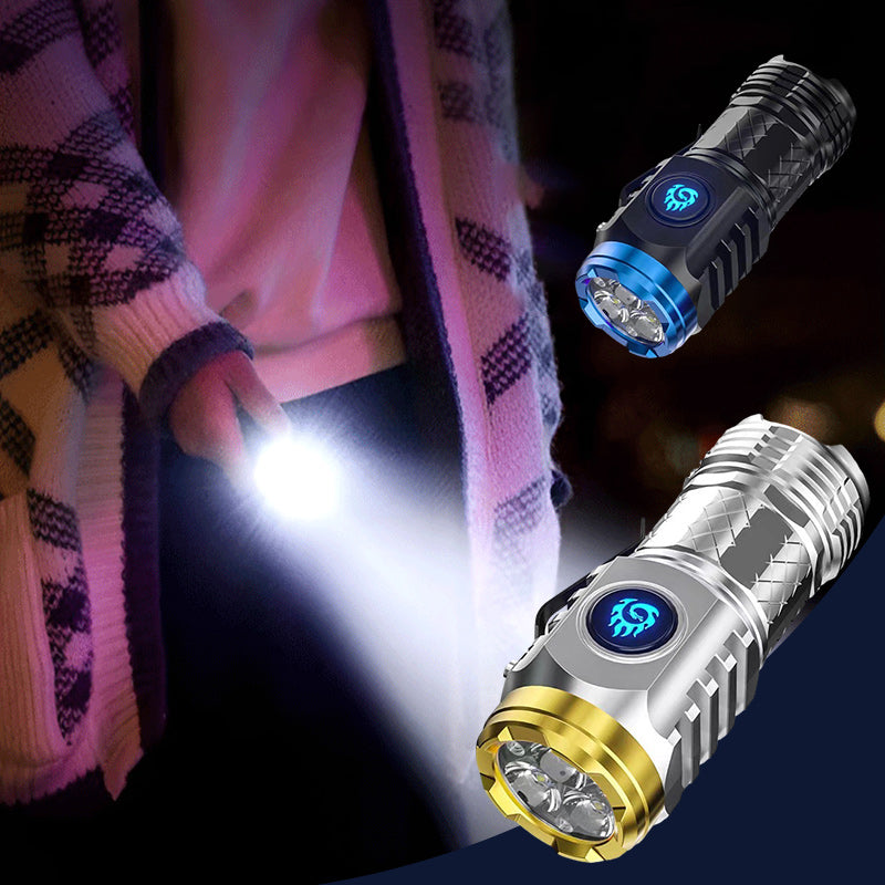 Mini-Zaklamp Drie-Ogen Monster