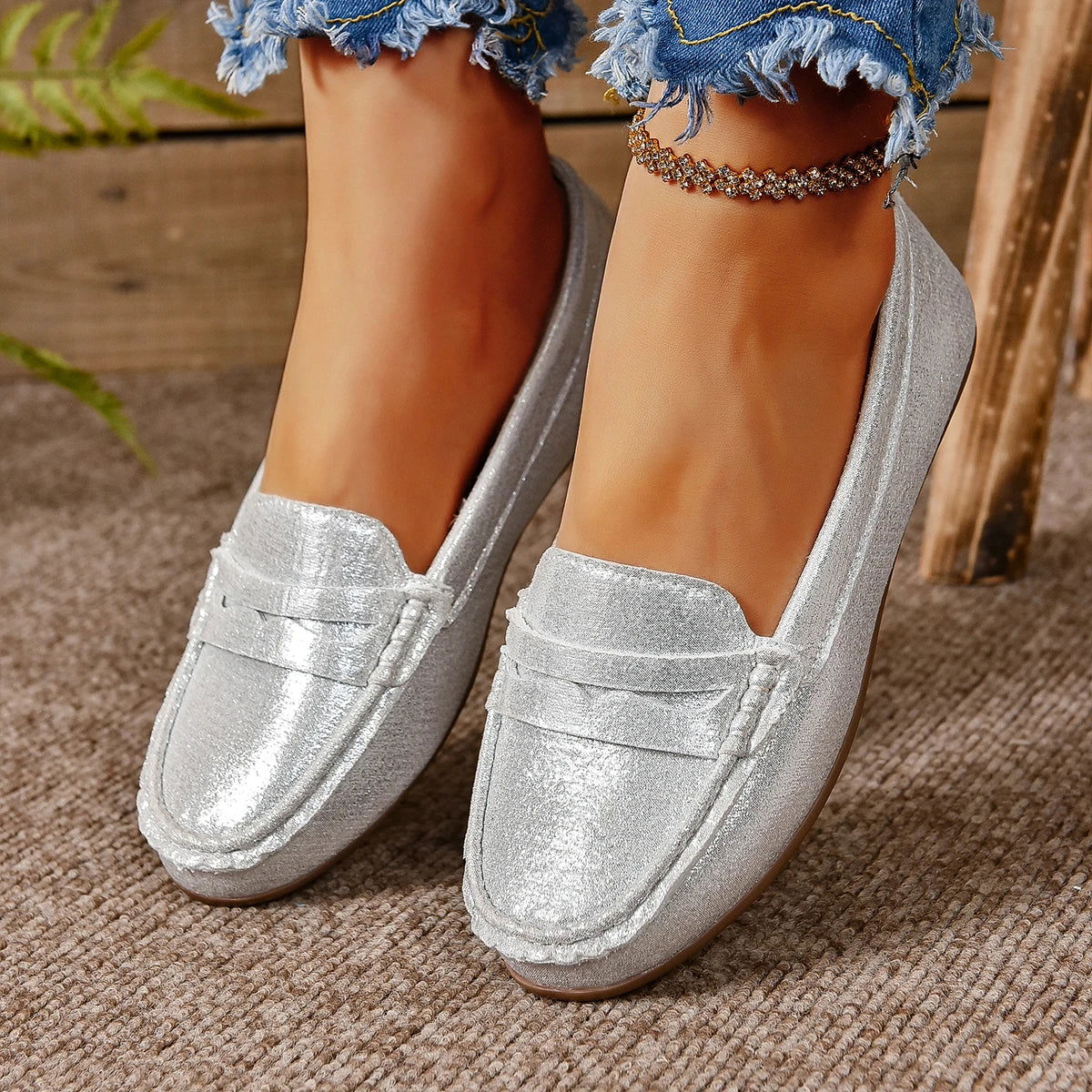 Mocassins Dames – Klassieke Comfortabele Schoenen voor Dagelijks Gebruik