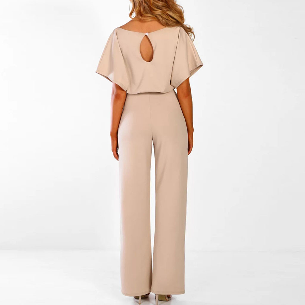 Jumpsuit Dames – Elegante jumpsuit met Gürtel voor casual en feestelijke gelegenheden