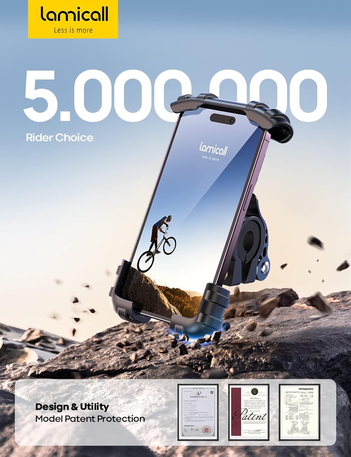 Motorfiets Telefoonhouder Universeel Bevestiginghouder