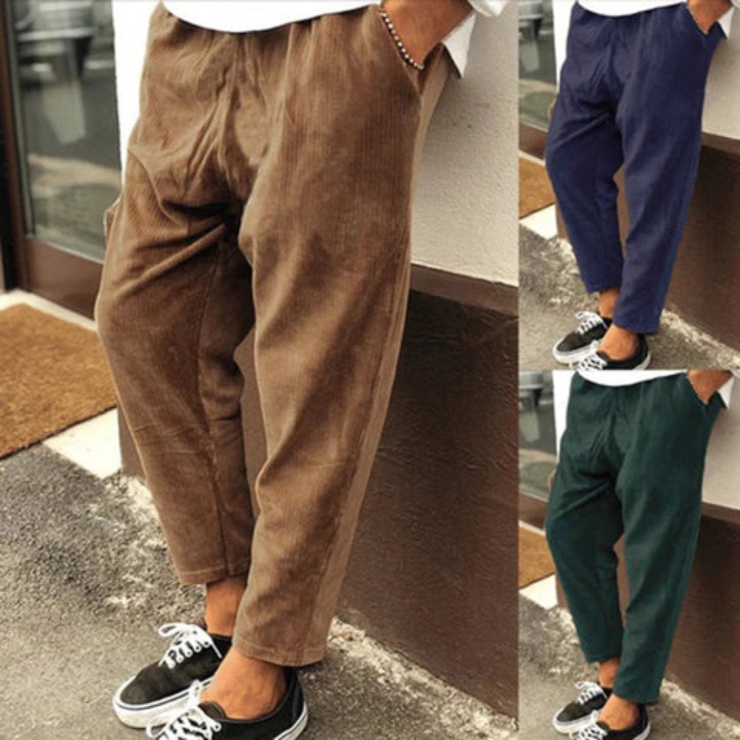 Chino-broek heren – Stijlvolle chino met comfortabele pasvorm en katoen
