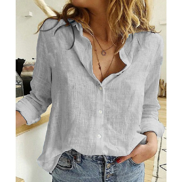 Langarmshirt Dames – Stijlvol shirt met lange mouwen, comfortabel en trendy