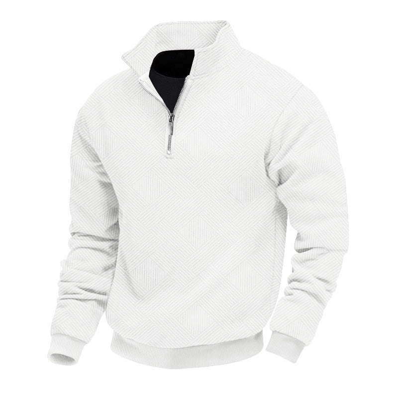 Pullover heren – Elegante pullover met halve rits, comfortabel en stijlvol